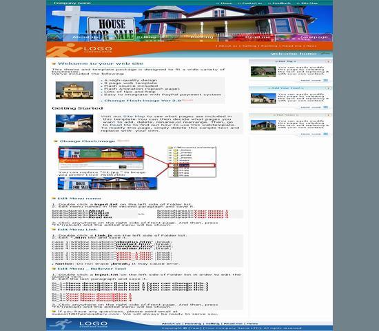 ThemeGallery 建筑物模板_珊瑚贝
