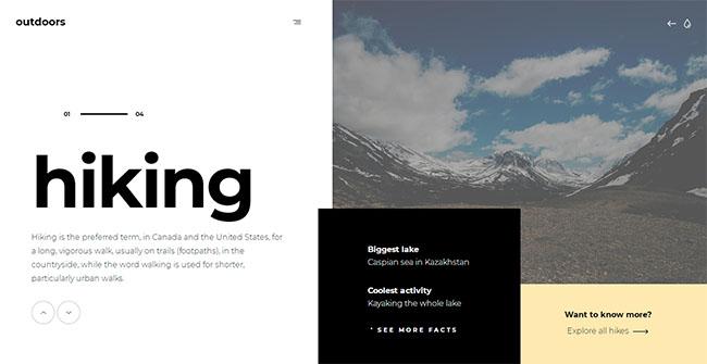 极简图片切换CSS3动画模板_珊瑚贝