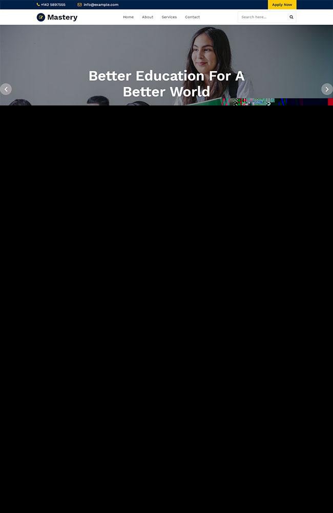 成人本科教育网站模板_珊瑚贝